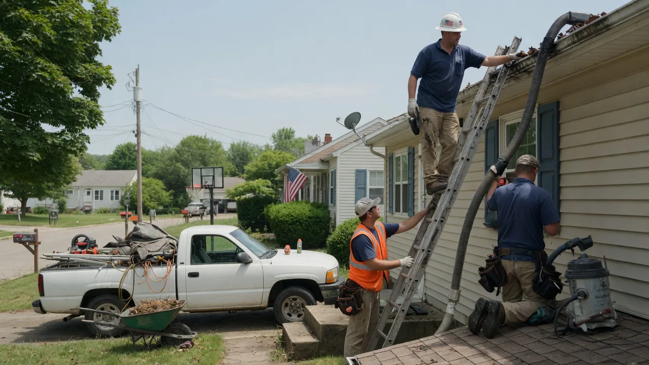 Gutter Installation in Bushland, TX near me